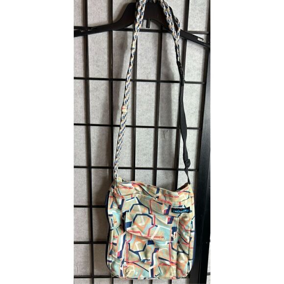 Kavu Muti Color Graphic Print Crossbody Purse - Picture 1 of 8
